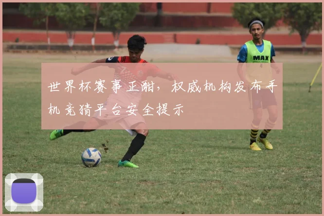 世界杯赛事正酣，权威机构发布手机竞猜平台安全提示