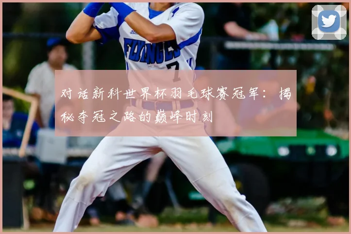 对话新科世界杯羽毛球赛冠军：揭秘夺冠之路的巅峰时刻
